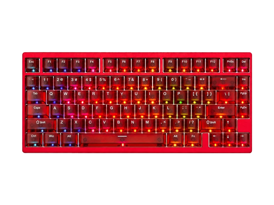 IROK MG75 V2, Black / Red