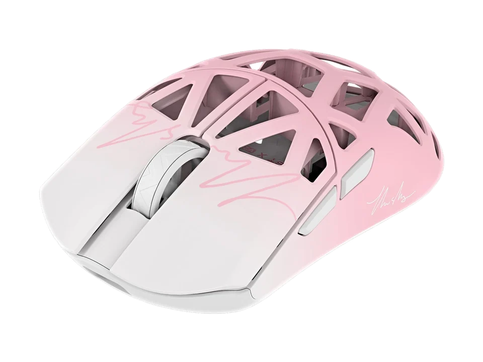WLMOUSE BEAST X V2, White & Pink
